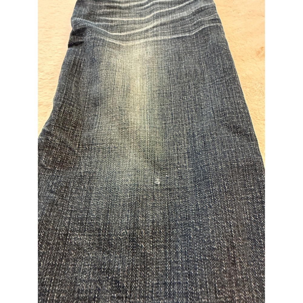 Buckle Big Star Vintage Liv Bootcut Jeans Blue Distressed Studded 31L Womens - Picture 9 of 12